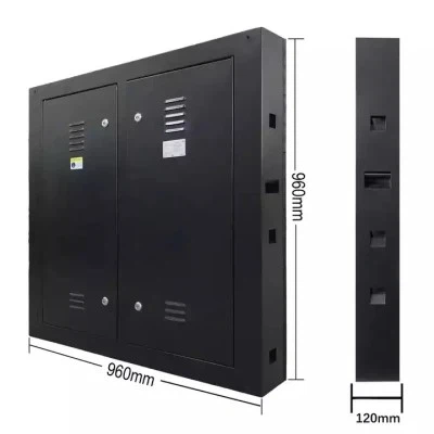 Full Waterproof Outdoor P4 P5 P6 P8 P10 Large LED Display Screen With Waterproof Iron Cabinet